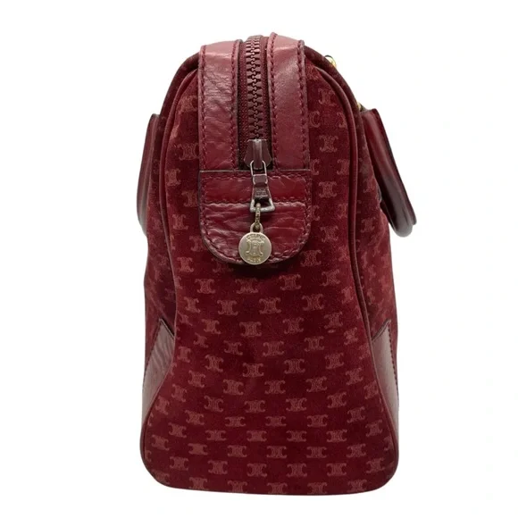 Celine Vintage 80s Diffusion Monogram Satchel Bag – Made in Italy - Picture 8 of 16